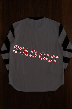画像3: BUCO STRIPED BASEBALL TEE / FLYING WHEEL BC19003