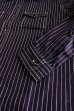 画像3: 8HU INDIGO WABASH STRIPE WORK SHIRT MS19012