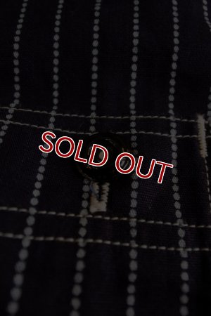 画像8: 8HU INDIGO WABASH STRIPE WORK SHIRT MS19012