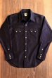 画像1: JOE McCOY MOLESKIN WESTERN SHIRT MS20106 (1)