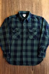 JOE McCOY 8 HOUR UNION BUFFALO CHECK FLANNEL SHIRT MS20101