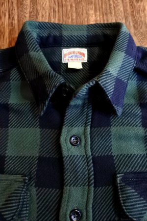 画像3: JOE McCOY 8 HOUR UNION BUFFALO CHECK FLANNEL SHIRT MS20101