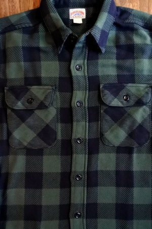 画像4: JOE McCOY 8 HOUR UNION BUFFALO CHECK FLANNEL SHIRT MS20101