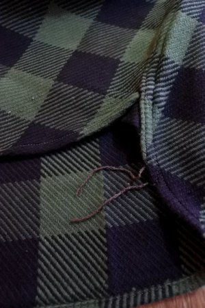 画像6: JOE McCOY 8 HOUR UNION BUFFALO CHECK FLANNEL SHIRT MS20101