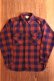 画像1: JOE McCOY 8 HOUR UNION BUFFALO CHECK FLANNEL SHIRT MS20101 (1)