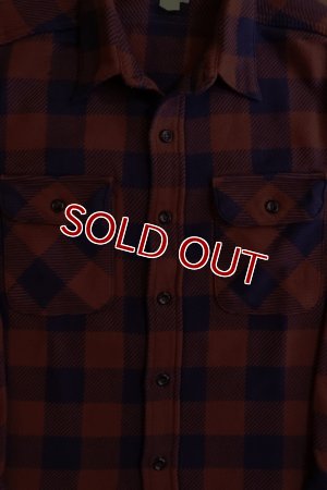 画像4: JOE McCOY 8 HOUR UNION BUFFALO CHECK FLANNEL SHIRT MS20101