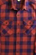 画像4: JOE McCOY 8 HOUR UNION BUFFALO CHECK FLANNEL SHIRT MS20101