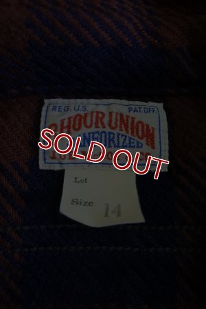 画像9: JOE McCOY 8 HOUR UNION BUFFALO CHECK FLANNEL SHIRT MS20101