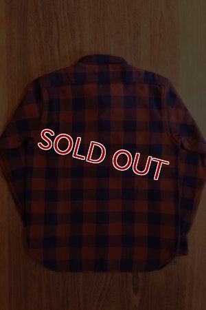 画像2: JOE McCOY 8 HOUR UNION BUFFALO CHECK FLANNEL SHIRT MS20101