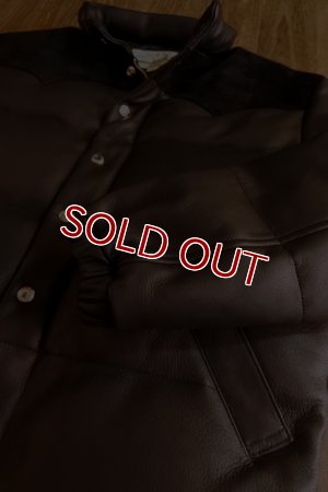 画像6: JOE McCOY DEERSKIN DOWN JACKET (BLACK) MJ20119