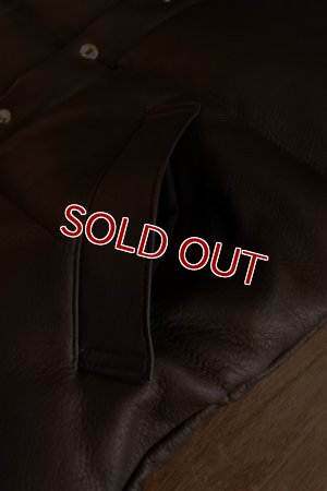 画像8: JOE McCOY DEERSKIN DOWN JACKET (BLACK) MJ20119