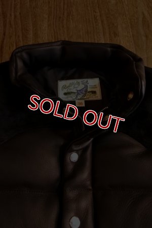 画像5: JOE McCOY DEERSKIN DOWN JACKET (BLACK) MJ20119