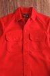 画像3: THE REAL McCOY'S MILITARY SOUVENIR WOOL SHIRT MS21108