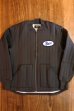 画像1: BUCO F/Z NYLON QUILTED SWEATSHIRT BC21101 (1)