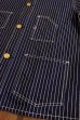 画像6: JOE McCOY 8HU INDIGO WABASH STRIPE CHORE JACKET MJ19018