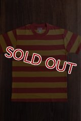 BUCO STRIPE TEE S/S BC20007 SALMON