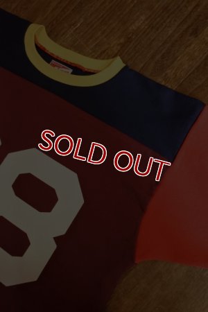 画像7: JOE McCOY MULTI-TONE FOOTBALL TEE / 68 MC22007