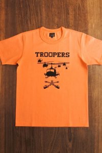 THE REAL McCOY'S MILITARY TEE / TROOPERS MC22012