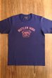 画像1: JOE MCCOY TEE / BULLDOG MC22018 NAVY (1)