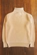画像1: JOE McCOY FISHERMAN'S TURTLE NECK SWEATER MC22110 (1)