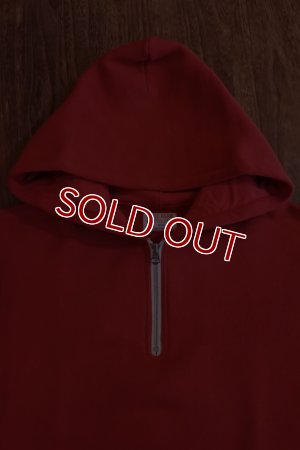 画像3: JOE McCOY 1/4 ZIP SWEATSHIRT MC18113 RED