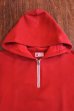 画像3: JOE McCOY 1/4 ZIP SWEATSHIRT MC18113 RED