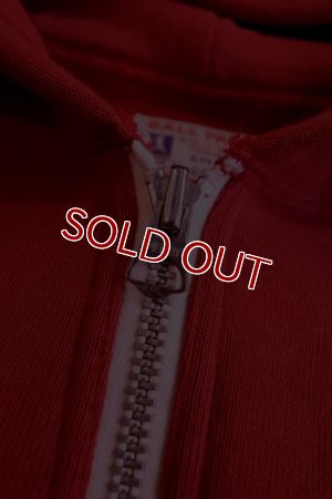 画像4: JOE McCOY 1/4 ZIP SWEATSHIRT MC18113 RED