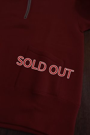 画像6: JOE McCOY 1/4 ZIP SWEATSHIRT MC18113 RED