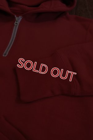 画像5: JOE McCOY 1/4 ZIP SWEATSHIRT MC18113 RED