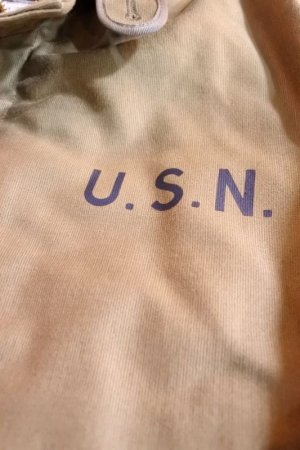画像4: THE REAL McCOY'S N-1 DECK JACKET (KHAKI) / STENCIL MJ22115