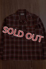 JOE McCOY WOOL STRIPE OPEN-COLLAR SHIRT MS23106