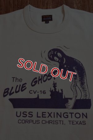 画像2: THE REAL McCOY'S MILITARY TEE / THE BLUE GHOST MC24010
