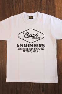 BUCO TEE / ENGINEERS BC24003 WHITE