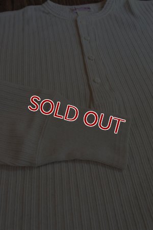 画像4: JOE McCOY DOUBLE DIAMOND EYELET HENLEY UNDERSHIRT MC23024