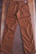 画像2: JOE McCOY 8 HOUR UNION BROWN CANVAS WAIST OVERALLS MP16031 (2)