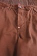 画像10: JOE McCOY 8 HOUR UNION BROWN CANVAS WAIST OVERALLS MP16031