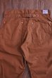 画像12: JOE McCOY 8 HOUR UNION BROWN CANVAS WAIST OVERALLS MP16031