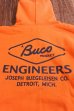 画像4:  BUCO F/Z PARKA / ENGINEER ORANGE x BLACK BC23102
