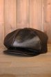 画像2: JOE McCOY HORSEHIDE NEWSBOY CAP MA24108 (2)