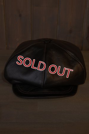 画像4: JOE McCOY HORSEHIDE NEWSBOY CAP MA24108
