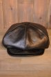 画像4: JOE McCOY HORSEHIDE NEWSBOY CAP MA24108