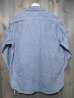 画像2: JOE McCOY 8 HOUR UNION PIN-CHECK WORK SHIRT MS16033 (2)