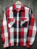 画像1: JOE McCOY 8 HOUR UNION FLANNNEL SHIRT Lot.948 MS15131 (1)