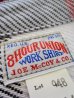 画像10: JOE McCOY 8 HOUR UNION FLANNNEL SHIRT Lot.948 MS15131