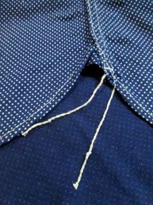 画像10: STUDIO D'ARTISAN POLKA DOT WORK SHIRT 5480