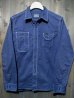 画像1: STUDIO D'ARTISAN POLKA DOT WORK SHIRT 5480 (1)