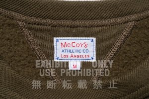 画像5: THE REAL McCOY'S MILITARY PRINT SWEATSHIRT / JOLLY ROGER OLIVE MC25120