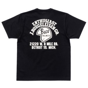 画像2: BUCO TEE / ENTHUSIAST BC25005 BLACK