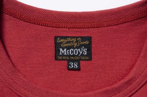 画像3: THE REAL McCOY'S MILITARY TEE / JOLLY ROGER, KEY FIELD MC25003 CHERRY