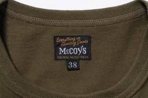 画像3: THE REAL McCOY'S MILITARY TEE / JOLLY ROGER, KEY FIELD MC25003 OLIVE